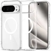 Tech-Protect Google Pixel 10/10 Pro Flexair Magneettinen Hybridikotelo - Läpinäkyvä