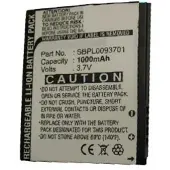 123accu LG KC910 akku 1000 mAh