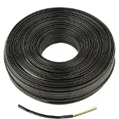 Cablexpert TC1000S-100M-B, 100 m, Musta, 180 mm, 180 mm, 1,32 kg