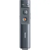 Baseus Orange Dot Multifunctionale remote control for presentation, with a laser pointer - gray
