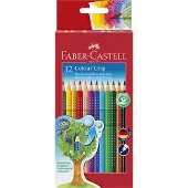 Faber-Castell GRIP - Farvet blyant - pakke med 12