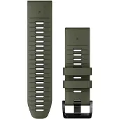 Garmin 26 mm QuickFit Silicone kelloranneke (vihreä/harmaa)