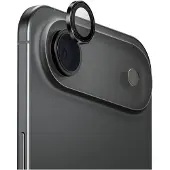 Uniq Optix Aluminum Camera Lens Protector Glass for iPhone 17 Air with Applicator - Black