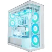 Arctic Cooling Xtender VG White, ikkunallinen miditornikotelo, valkoinen