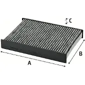 Valeo Suodatin, sisäilma 715820
