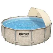 Bestway 13 FT Frame allas katolla, suodatinpumpulla ja tikkailla