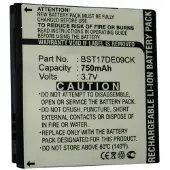 123accu SamsungGT-S5200 S5200 akku 750 mAh