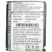 123accu Samsung SGH-i900 SGH-i900v SGH-i908 i900 Omnia akku 1200 mAh