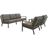 Brafab Nova sofa group Antrasiitti / Soft dawn