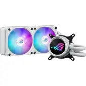 Asus ROG STRIX LC III 240 ARGB - White Edition - prosessorin nestejäähdytysjärjestelmä - jäähdyttimen koko: 240 mm - (jalustoille: AM4, LGA1200, LG...