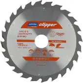 Norton Pyörösaha puulle 185mm, 30mm, 24 hammasta