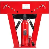 Vevor hydraulinen putkentaivutin, 16 tonnin manuaalinen kuparipakoputkien taivutin, jossa 8 muottia (1/2" - 3") ja 90-180° säädettävät rullat, raskaaseen käyttöön tarkoitettu putkentaivutin putkikaite