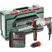 Metabo Monitoimivasara UHEV 2860-2 Quick Set SDS-plus sis. pora-/taltasetti (10 osaa)