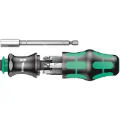 Wera kärkimeisseli Kraftform Kompakt 28 SB, 6 osaa, ura/PH/PZ