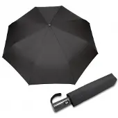 Parasol Tyylikäs Musta Miehen Sateenvarjo - Automaattinen Kestävä Kumppani