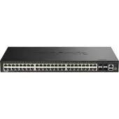 D-Link – 48 Ports GE PoE(30W) + 4 Ports 10G SFP+ Smart Managed Switch, 370W (DGS-1530-52P/E)