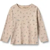 Wheat T-Shirt L/S Thilda - Beige - 110
