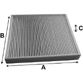 Valeo Suodatin, sisäilma 715737