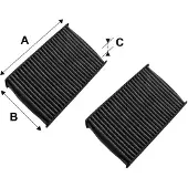 Valeo Suodatin, sisäilma 715557