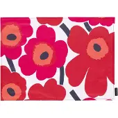 Marimekko Unikko pöytätabletti 31 x 42 cm, punainen/valkoinen