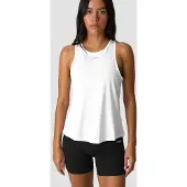 ICANIWILL High Neck Tank Top White