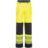 Portwest FR440 bizflame hi-vis kontrasti fr housut riipputaskuilla