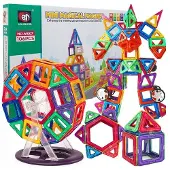 Hobby Hall Magneettiset rakennuspalikat suuret 3D-paneelit lapsille setti Click4Toys monivärinen