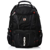 SwissBags Swiss Bags St. - reppu. Moritz, 38 L, mustan värinen.