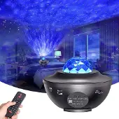 Hobby Hall Tähtiprojektori kaiuttimilla ja LEDillä - Galaxy lamppu