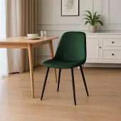 Hobby Hall Maryam-sametistä valmistettu ruokatuoli