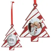 Hobby Hall Puinen kuvakehys joulukuusi ripustin bauble valokuva joulukuusi kanssa