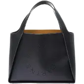 Stella McCartney Logo Grainy Tote Bag -laukku