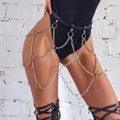 Dark Red Brand Seksikäs ketjuhame Chain Charm, Universaali