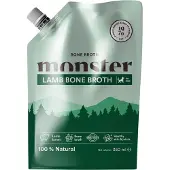 Monster ruoka Monster Bone Broth Lammas koiran luuliemi