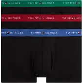 Tommy Hilfiger Underwear Bokserishortsit safiiri / smaragdi / karmiininpunaine / musta