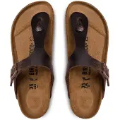 Birkenstock Gizeh Leoi Habana - Brown - 36