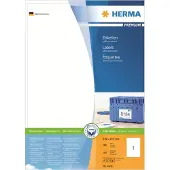 Herma 4631, Valkoinen, Suorakulmio, Kiinteä, Paperi, Matta, Laser/Inkjet
