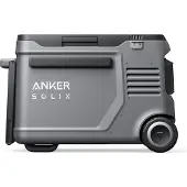 Anker SOLIX EverFrost 2 40L musta kylmälaukku, jossa on integroidut ladattavat akut