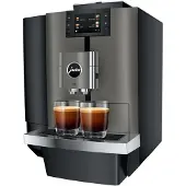 Jura X10c Dark Inox kahviautomaatti työpaikalle – musta/harmaa