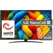 LG NANO81A3A 50" 4K NanoCell webOS TV, 60 Hz, HDR10+