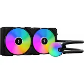 Fractal Design Lumen S28 v2 RGB, 280mm AIO-nestejäähdytysratkaisu prosessorille, musta