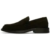 Selected Homme Slhcarter Suede Low Penny Loafer - Brown - 44