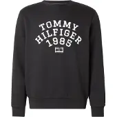 Tommy Hilfiger Collegepaita 'ARCH' musta / valkoinen