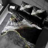 Hobby Hall Puuvillasatiini pussilakanasetti, 140 x 200 cm, 2 kpl