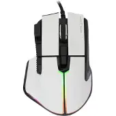 White Shark MARROK Wired - Pelihiiri - Optinen - 9 painiketta - Valkoinen
