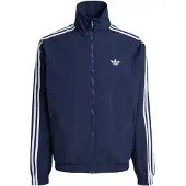 Adidas Välikausitakki 'Firebird' tummansininen / valkoinen