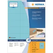 Herma Coloured Labels A4 blue 70x37