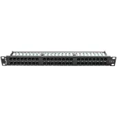 Lanberg PPU6-1048-B, 1U, Musta, Metalli, 102 mm, 44,5 mm, 445 mm