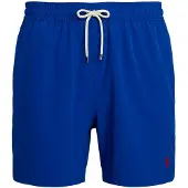 Ralph Lauren 5.75-Inch Traveler Classic Swim Trunk - Blue - XS