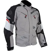 Leatt ADV Dritour 7.5 ouis Edition Tekstiilitakki Harmaa/Musta/Valkoinen Miehet, size L
